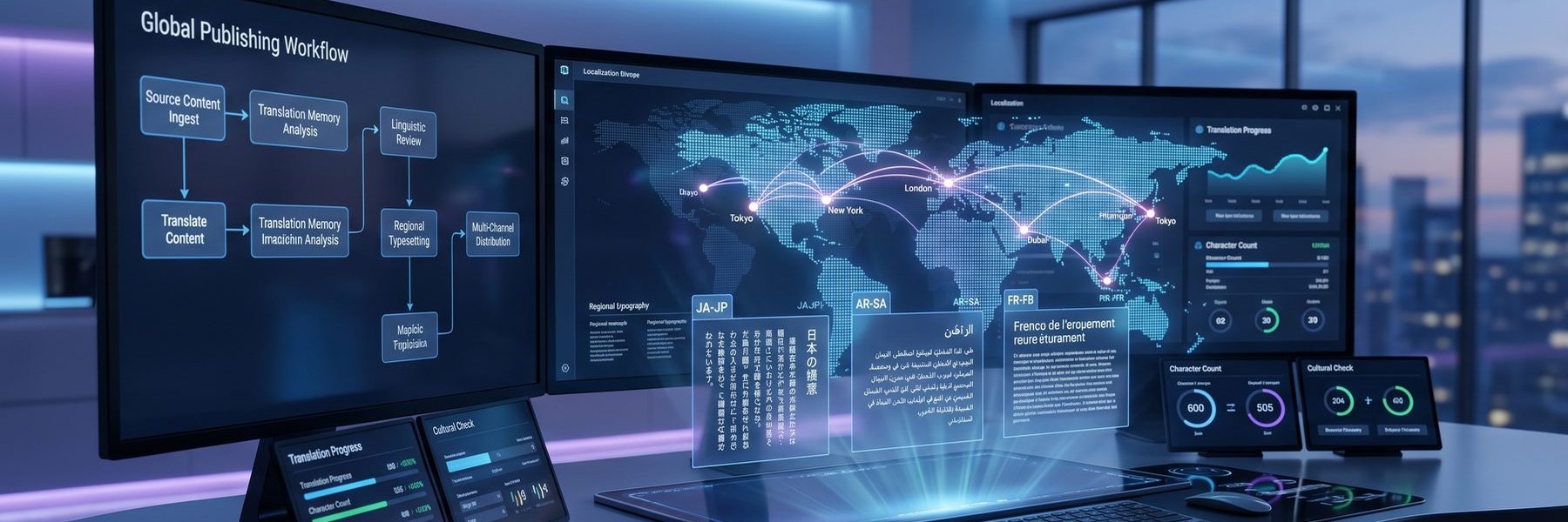 Localisation and translation at Vivlio Info Solution