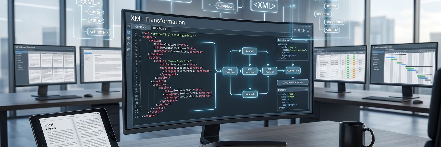 XML conversion at Vivlio Info Solution